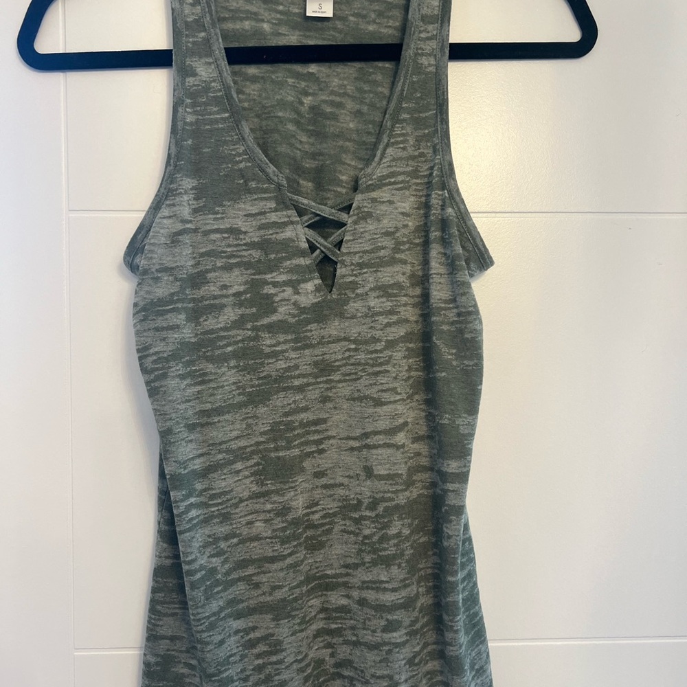 Women's Green Tank Top